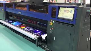 3.3M Wide Format Roll to Roll UV Digital Inkjet Printer for flexible film，PET，Pvc flex banner