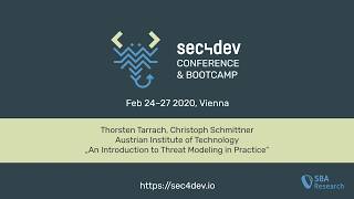 sec4dev 2020 – An Introduction to Threat Modeling in Practice