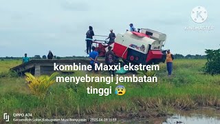 kombine Maxxi ekstrem menyebrangi jembatan tinggi😰