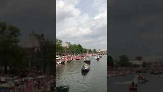 (Magere brug / Amstel) Canal Parade / Gay Parade / Gayparade / Pride Amsterdam 4 augustus 2018