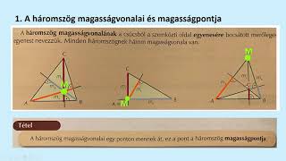 Háromszögek elmélet 9.