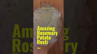 How to make amazing rosemary potato rosti!