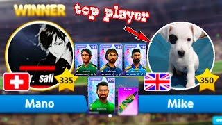 #cricketleague i beat cricket League game top player mike in 2 matches