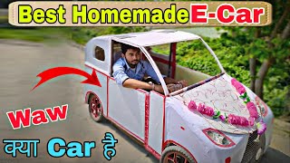 Homemade Electric car 🚗 Just At ₹5000