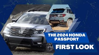 2024 Honda Passport - IT GOES DARK WITH A NEW BLACK EDITION, WHICH IS EXACTLY WHAT YOU'D IMAGINE