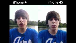 iPhone 4S NEW Front Facing Camera (Demo vs. iPhone 4)