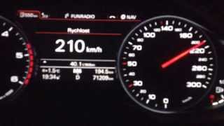 Audi A8 4.2 TDi Quattro acceleration