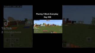 Placing 1 Block Everyday In Minecraft - Day #109