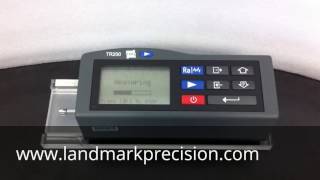 Handheld Portable Surface Roughness Tester, Gauge, Profilometer TR200