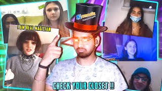 Indian MAGICIAN goes on OMEGLE! Disappearing on OMEGLE Part 2!