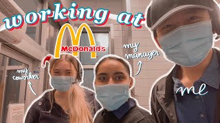 WORKING AT MCDONALD’S AT 17 VLOG 2021: work day in my life at McDonald's on Christmas Eve