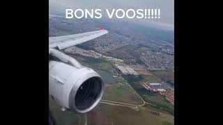 Tchau, Guarulhos! Decolando no A320 da LATAM!