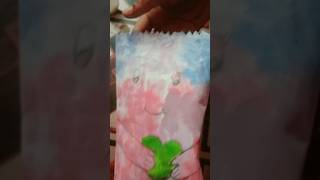 How to make a painting paper gift