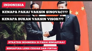 CUAN MANA?? VAKSIN GRATIS ALA INDONESIA VS SINGAPURA?? VACCINE SINOVAC ATAU VISOR?? - MARDIGU WOWIEK