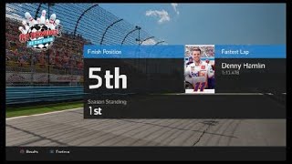 NASCAR Heat 5_Ford Mustang, Watkins Glen track, NASCAR Cup series, Round 24.