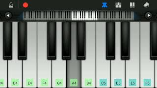 Yeh Shaam Mastani  |Easy Mobile Perfect Piano Tutorial |