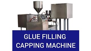 Glue bottle filling machine adhesive gel filling line super glue filling capping machine