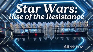 [4K] DISNEYLAND | Star Wars: Rise of the Resistance | full ride POV | 2024 🌌