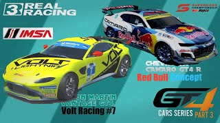 GT4 Cars Part3 | Volt Racing Vantage GT4 | 2022 Camaro ZL1 Supercar Concept | Real Racing 3