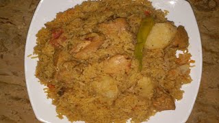 Chicken Aalu biryani by MSB Cooking