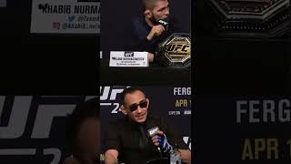 Khabib schools Tony on street fights #mma #ufc #khabib #tonyferguson