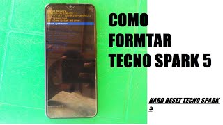 Como fazer Hard reset Tecno Spark 5 | How to Hard reset Tecno Spark 5 | Hard reset Tecno spark 5