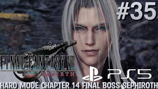 Final Fantasy VII Rebirth - Hard Mode Chapter 14 Final Boss Sephiroth & Ending #35