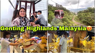 First Day in Malaysia🇲🇾 || Car Cable Mai Gaye😍 || Genting Highlands ||❤️❤️|| Family Vlogs