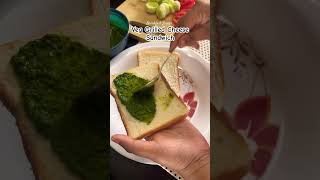 Veg Grilled Cheese Sandwich 🥪 #food #breakfast #sandwich #snacks #recipe #youtubeshorts