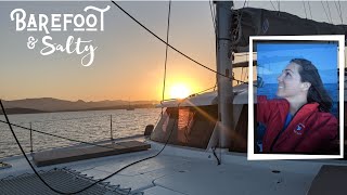 Sailing into the Bay of Naples