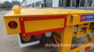 3 Axles Chassis Trailer#chassistrailer #semitrailer #skeletontrailer #madeinchina