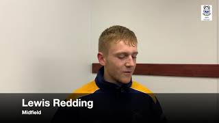 Lewis Redding signs