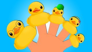 Ducks Finger Family | Nursery Rhyme | Children Song