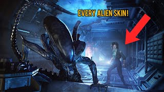 DEAD BY DAYLIGHT EVERY ALIEN FRANCHISE SKIN , ALL XENOS & RIPLEY SKINS