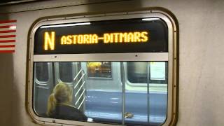 Queens-bound N train at 5th Avenue