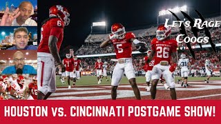 Let's Rage Coogs: Houston Cougars vs. Cincinnati Bearcats postgame show!