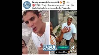 #record abandou tiago na rua apos explusão do programa #afazenda ,#tiago