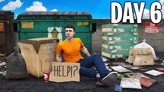 Homeless to even more homeless in GTA 5 RP - Day 6