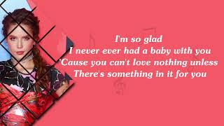 Halsey - You should be sad (Lyrics)