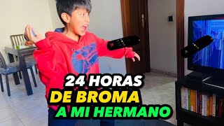 24 horas de bromas a mi hermano