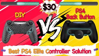 $30 DIY PS4 Elite Controller vs PS4 Back Button