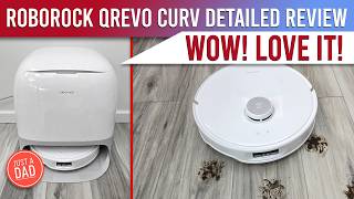 Roborock Qrevo Curv Robot Vacuum & Mop DETAILED REVIEW  Should You Buy?