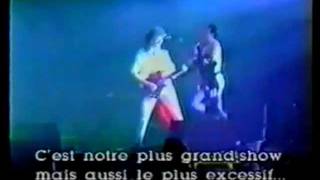 Queen - Brussels, TV report - 24-8-1984