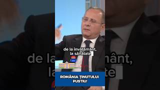 România ținutului pustiu!#pavelescu #aurelianpavelescu ##PNTCD #invatamant #sanatate #agricultura