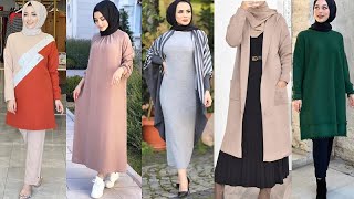 تشكيلة متنوعة من ازياء المحجبات لخريف 2020 و شتاء 2021 Winter hijab fashion 2021