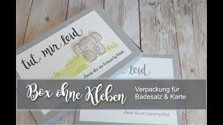 Anleitung zur Box ohne Kleben