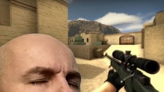 Мясник кончает от AWP в CS:CO (мод для cs:go)