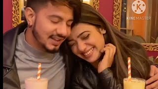 Aamir arab new cute and romantic Insta reels with muskan Sharma ❤️😍❤️