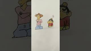 shinchan, mix# drawing //please subscribe frnd 😍😍