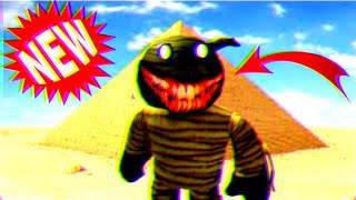 MUMMY MONSTER CAMPING GAME TEMPLE OF THE PHAROS STORY ALL ROBLOX SECRETS